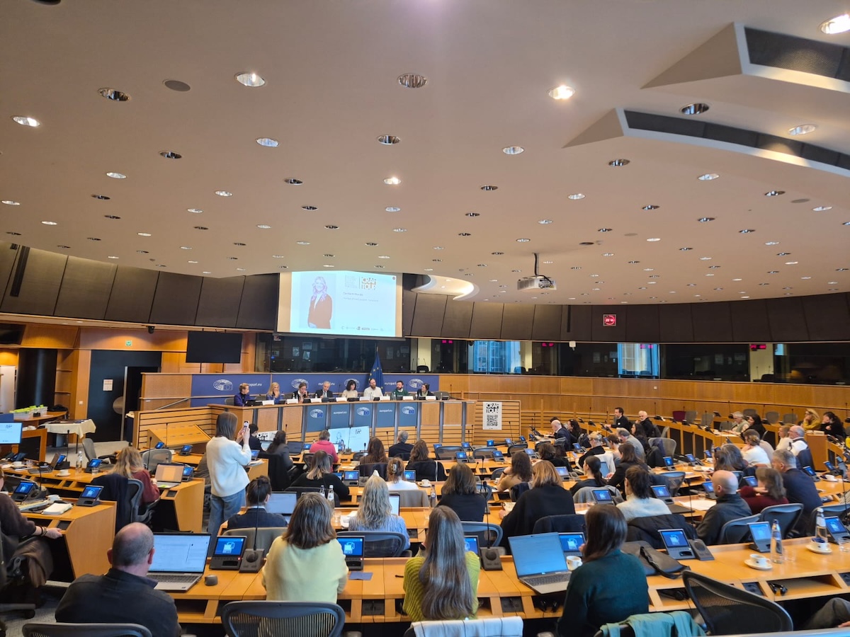 Opening by Cynthia Ní Mhurchú, Member of the European Parliament and the conference atmosphere. © Mad_in Europe
